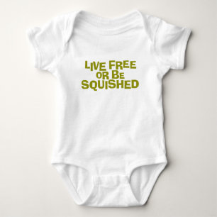 Bug's Life "Live Free or Be Squished" Disney Baby Bodysuit