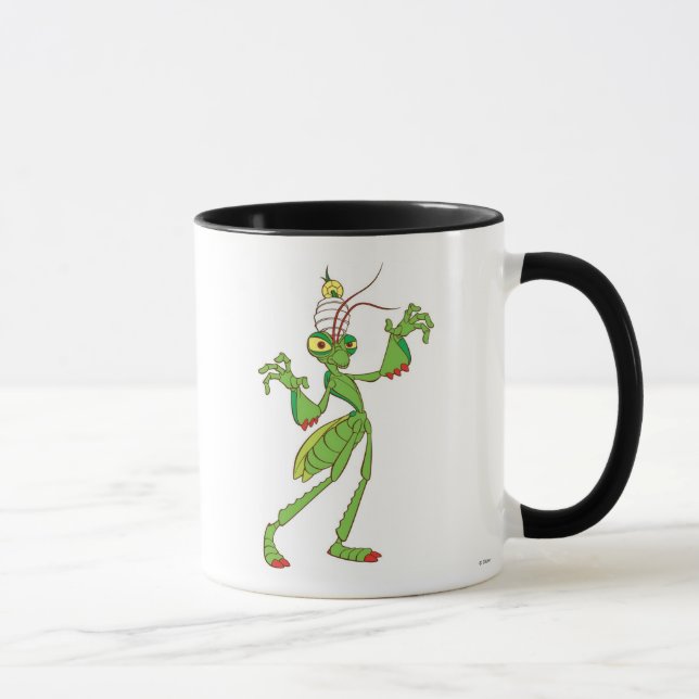 Bug's Life Manny praying mantis eveil scary turban Mug (Right)