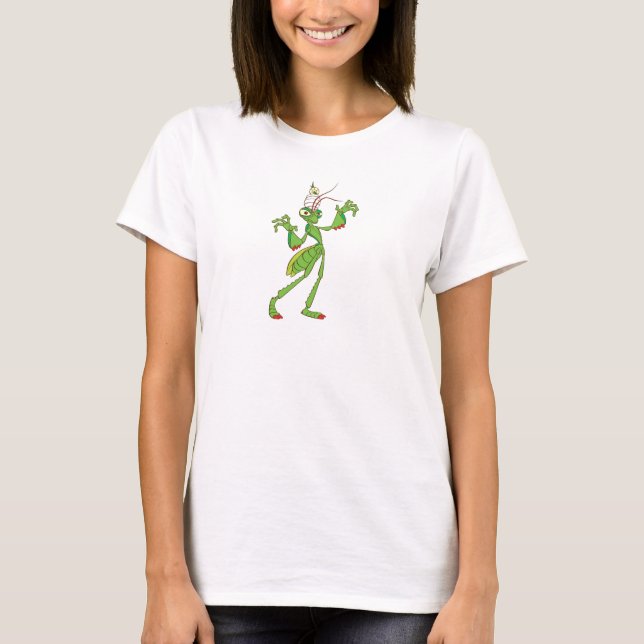 Bug's Life Manny praying mantis eveil scary turban T-Shirt (Front)