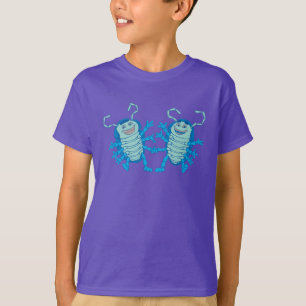 Bug's Life Tuck and Roll rollie pollies beetles T-Shirt