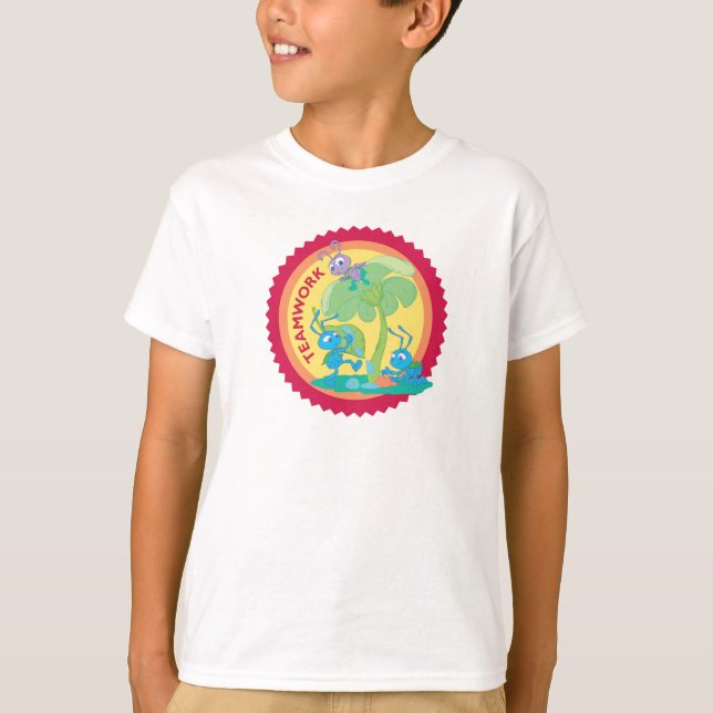Bug's Life young ants teamwork Disney T-Shirt (Front)