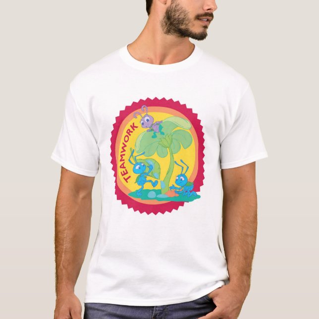 Bug's Life young ants teamwork Disney T-Shirt (Front)