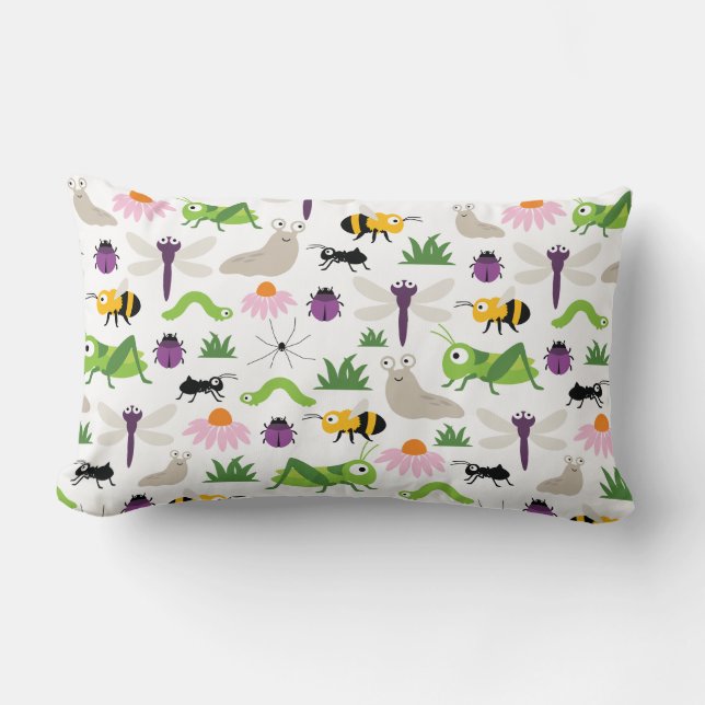 Bugs Lumbar Pillow (Front)