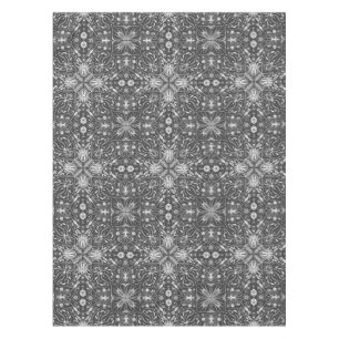 Bugs, off white on black tablecloth