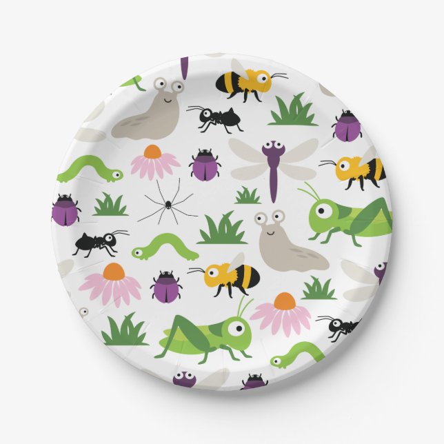 Bugs Paper Plate (Front)