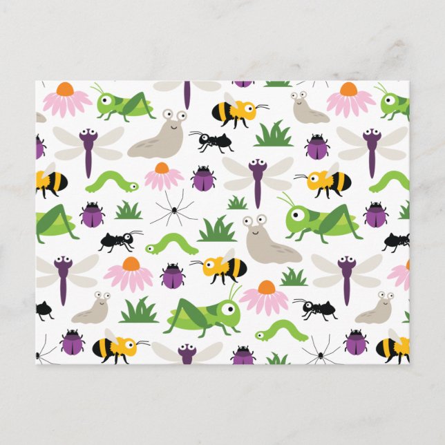 Bugs Postcard (Front)