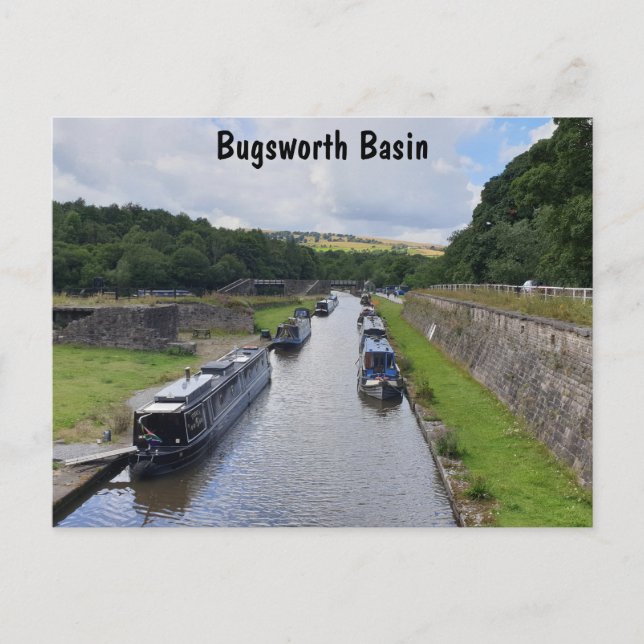 Bugsworth Basin Postcard (Front)
