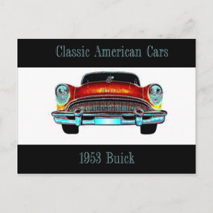Buick 1953 Postcard