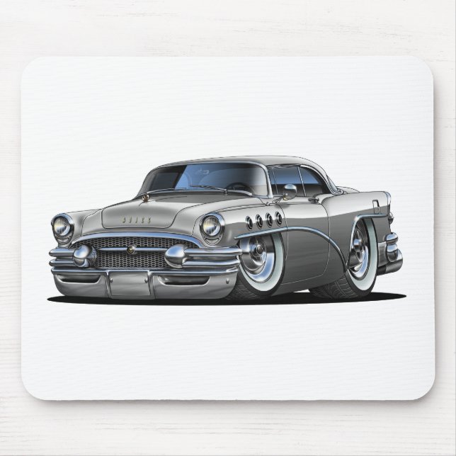 Buick Century Silver Car Mouse Pad (Front)