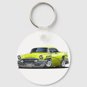 Buick Century Yellow Car Keychain