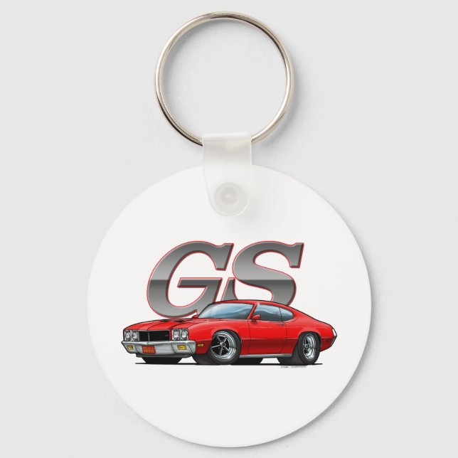 Buick GS_red Keychain (Front)