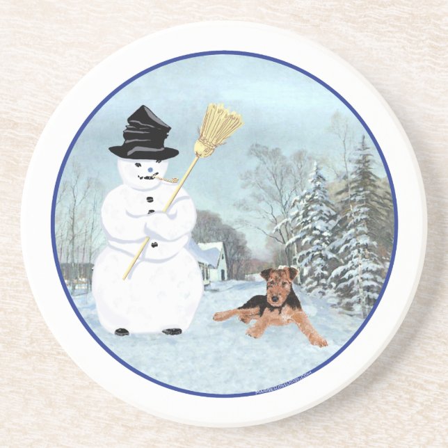 Build a Snowman Coaster (Front)