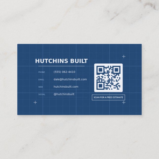 Build Business Card (Back)