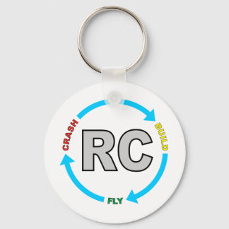 Build Crash Fly RC Keychain