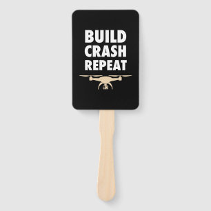 Build Crash Repeat Drone Hand Fan