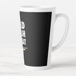 Build Crash Repeat Drone Latte Mug