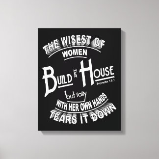 Build House Canvas Print