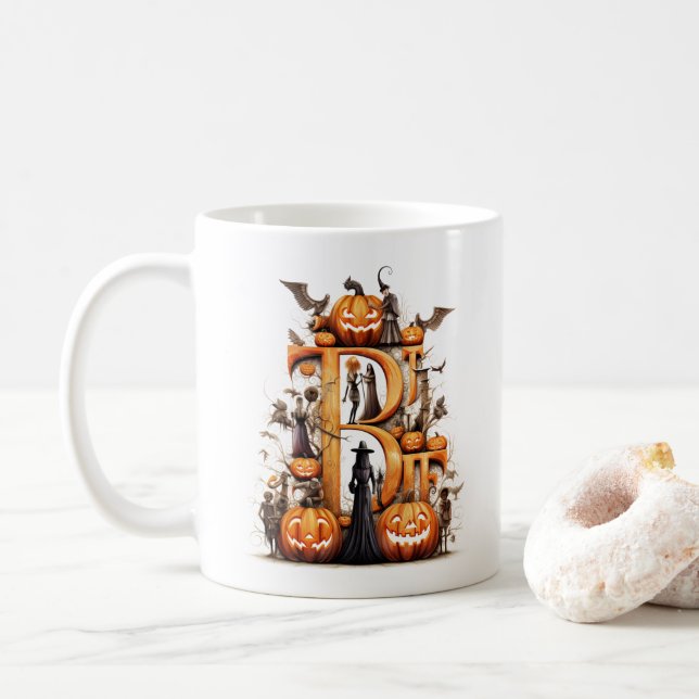 Build it by Yourself: Halloween Cup - Type B (With Donut)