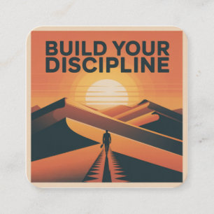 Build Your Discipline Enclosure Card