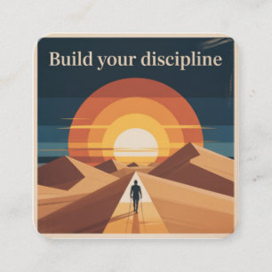 Build Your Discipline Enclosure Card