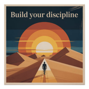 Build Your Discipline Poster