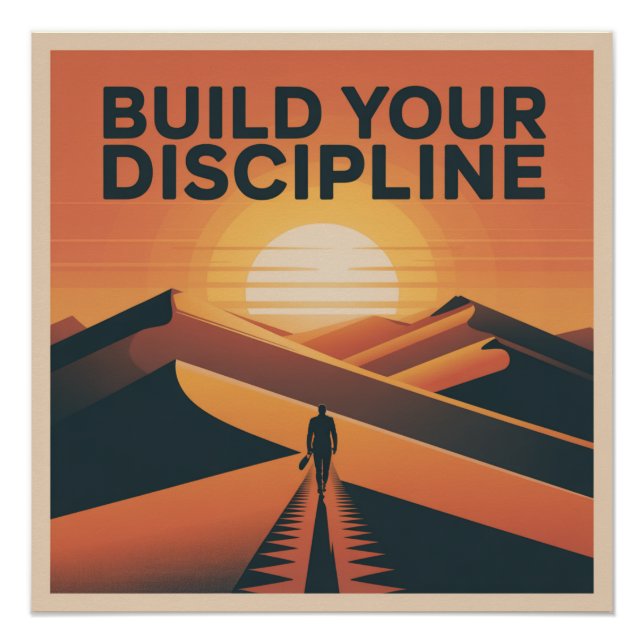 Build Your Discipline Poster (Front)