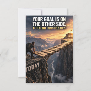 Build Your Success Bridge RSVP Card