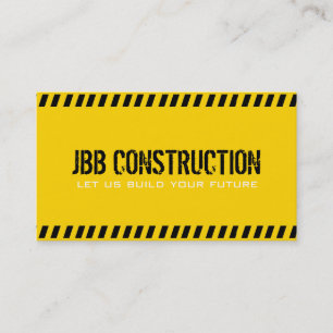 Builder Construction Architect Engineer Business Card