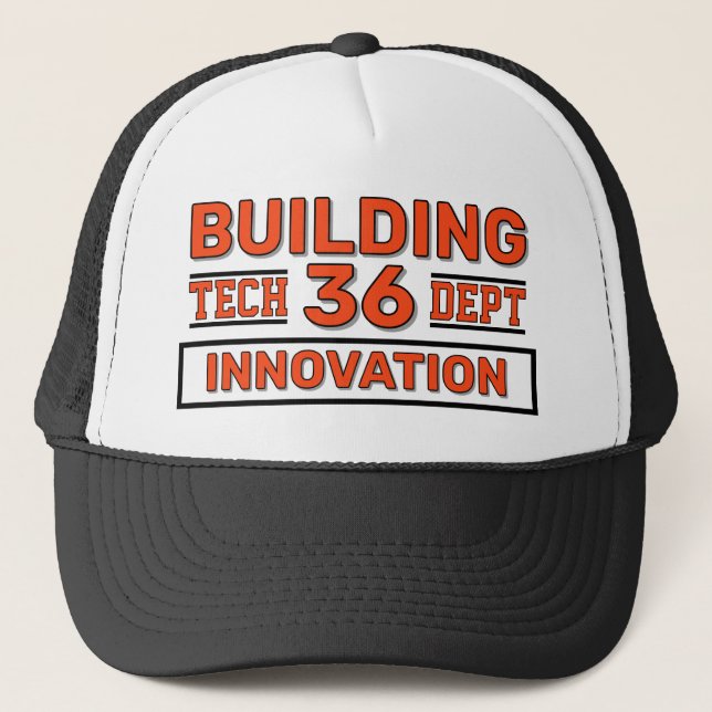 Building 36™ Trucker Hat (Front)