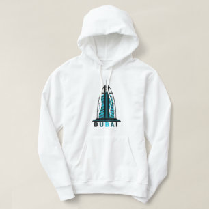 Building Art Hoodie - Dubai - Burj Al Arab