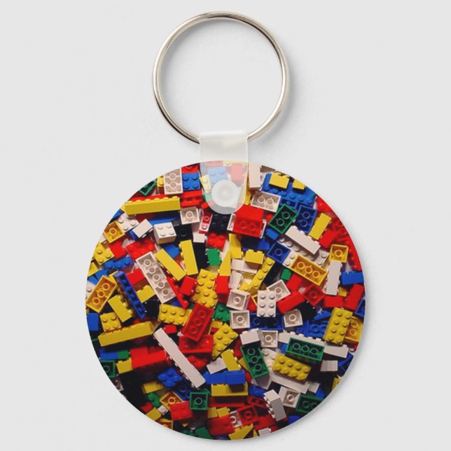Building Blocks Keychain (Front)