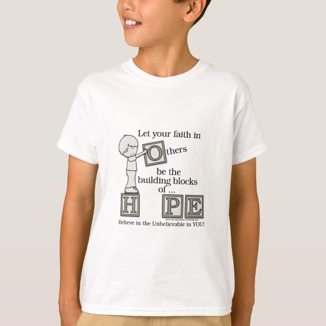 Building Blocks of HOPE T-Shirt (Front)