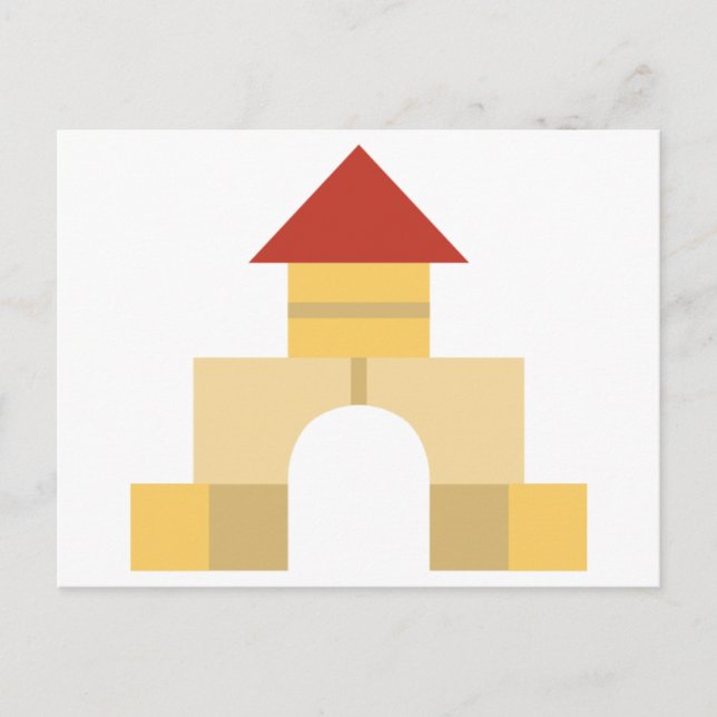 building blocks postcard (Front)