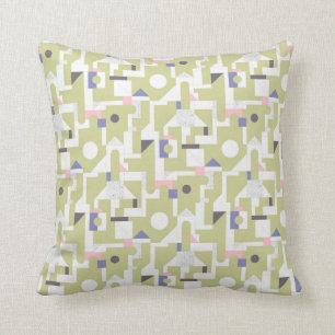 Building Blocks Throw Pillow