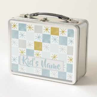 Building Bricks Metal Lunch Box