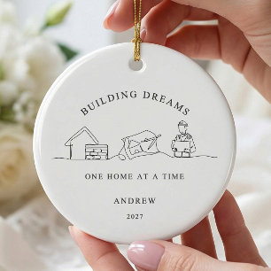 Building Dreams Builder Ornament