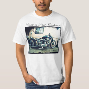Building Dreams Vintage Harley Chopper T-Shirt