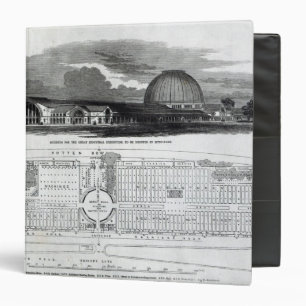 Building for the Great Industrial Exhibition Binder
