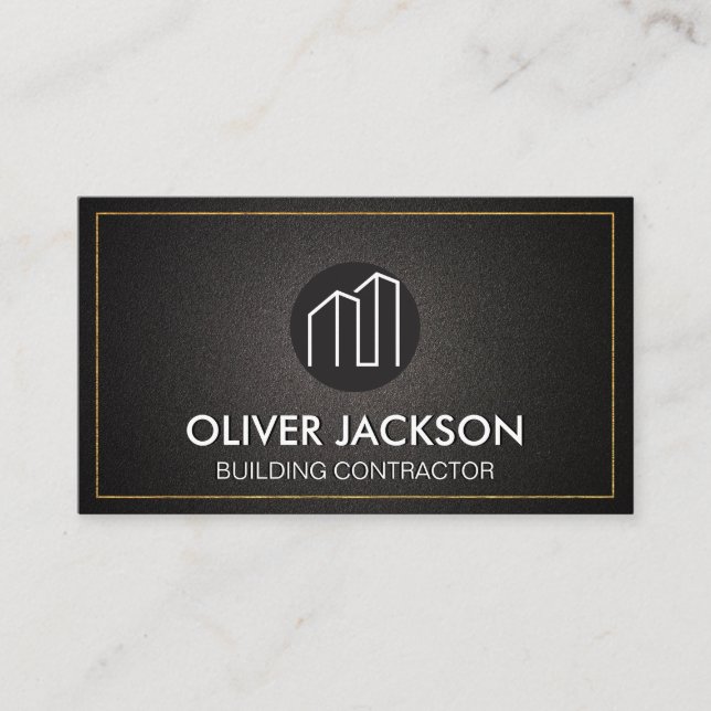 Building Icons Business Card (Front)
