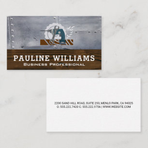 Building Material Power Tools Business Card