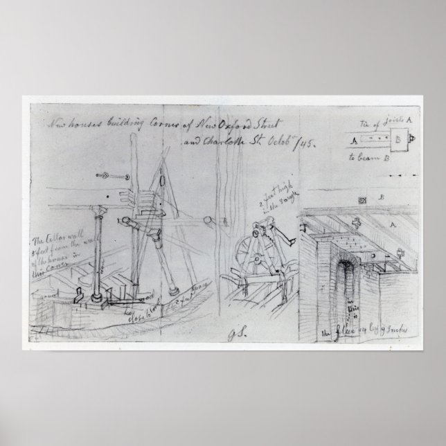 Building new houses poster (Front)