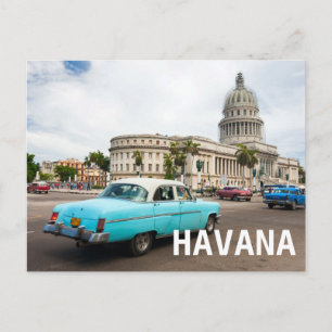 Building of Capitol in Havana Postcard