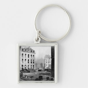 Building of the Avenue de l'Opera Keychain