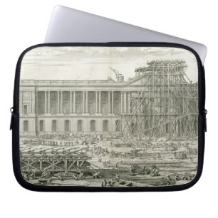 Building of the Main Entrance of the Louvre, Paris Laptop Sleeve