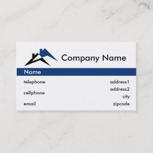 Roofing Business Cards & Profile Cards | Zazzle CA