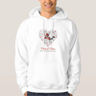 Building Our Future Profession Heart Valentine Hoodie