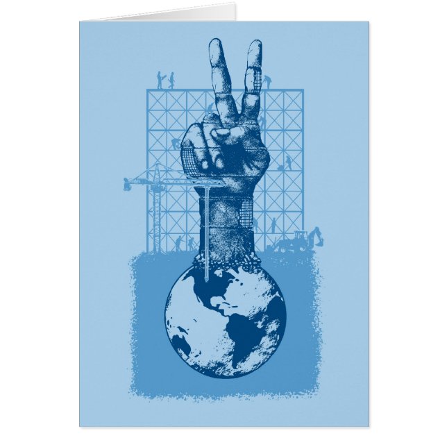 Building Peace Blue Gift Card (Front)