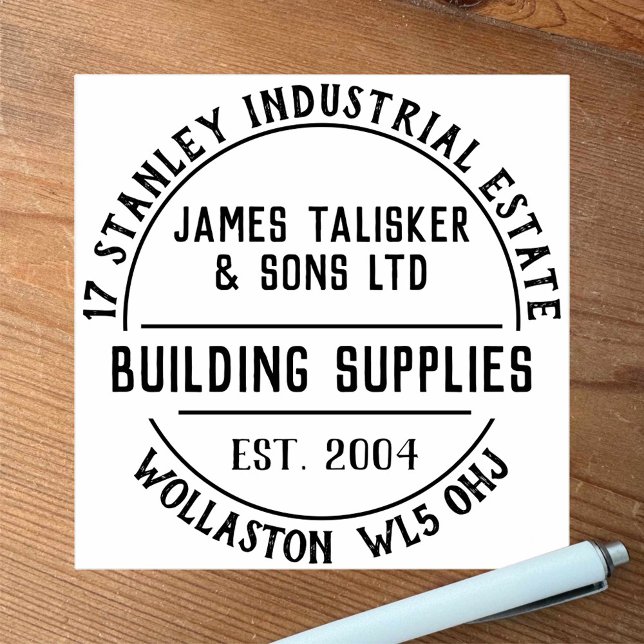 Building Supplies Rubber Stamp (Creator Uploaded)