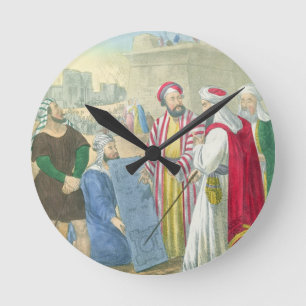 Building the City and the Tower of Babel, from a b Round Clock