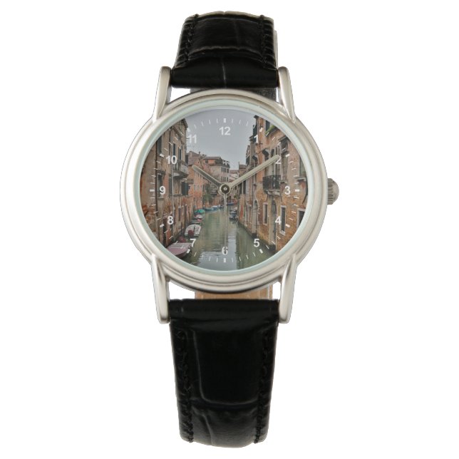 Buildings along canals of Venice Watch (Front)